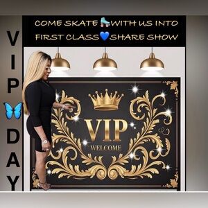 🛼1/6@ 3 PM-COME SKATE WITH YOUR HOST INTO FIRST CLASS VIP SHARE SHOW-ADD 2 💙
